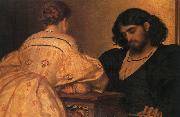 Lord Frederic Leighton Golden Hours USA oil painting artist